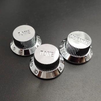 3pcs Plastic Volume Tone Speed Control Knobs for Electric Guitar