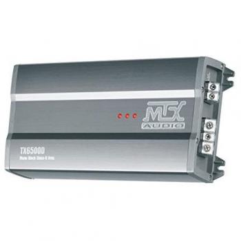 Amplificateur de voiture MTX TX6500D Mono Classe-D avec télécommande EBC Fil