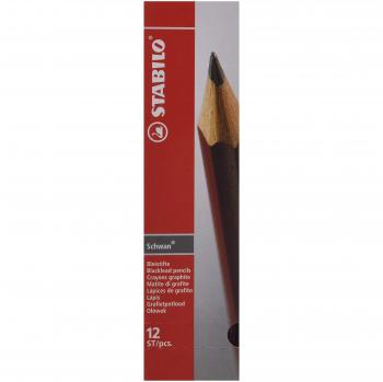 STABILO Matita Grafite Swano Gradazione HB Mina 2,2 mm Confezione 12 Pz