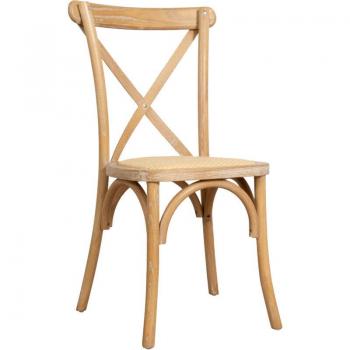 Silla de Ratán Natural Biscottini