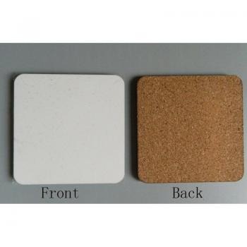 Tapis de tasse vierges en MDF, 20 pièces/lot