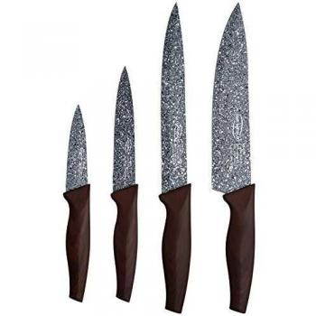 Set 4pc Cuchillos Acero Inoxidable Daimiel San Ignacio