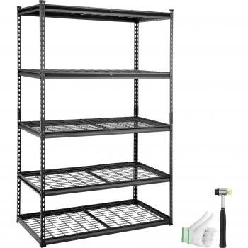 Support de Rangement en Acier VEVOR avec Panneaux MDF pour Maison/Bureau