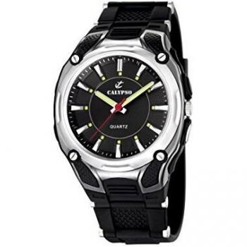 Orologio Calypso K5560/2 con Cinturino in Gomma Nera