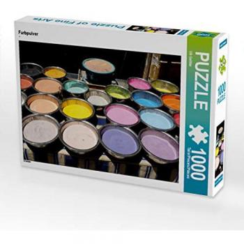 CALVENDO Puzzle Farbpulver 1000 Teile Lege-Größe 64 x 48 cm Foto-Puzzle Motiv von Pater Noster
