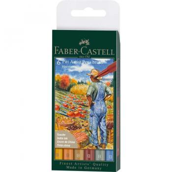 Harvest Penselpaket – Pitt Artist, 6 stycken