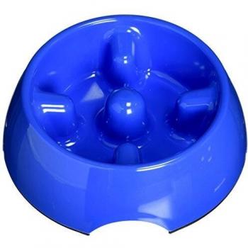 Blue Dogit Anti-Gulping Bowl, Small, 300 ml