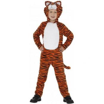 Savannah Stripes Kid's Tiger Dress (10‑12)