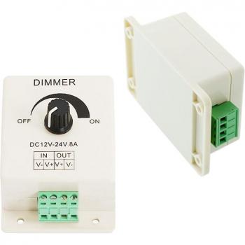 Interruptor regulador de luz LED tira oficina 12V 24V