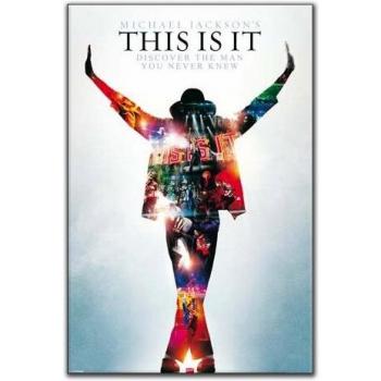 ArtopWeb EC20530 – Sculpture bois 60x90x1,8 cm « Michael Jackson This Is It »