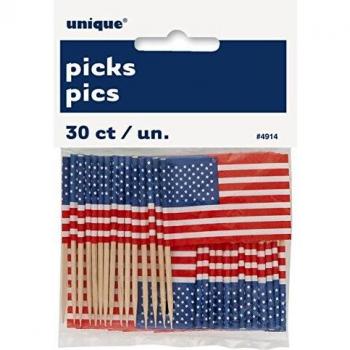 30 pics avec drapeaux des États-Unis
