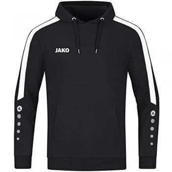 JAKO Kinder Kapuzensweatshirt Power Unisex Schwarz 128