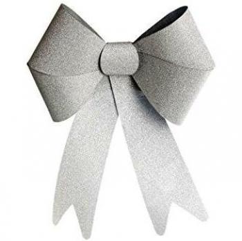 Nœud festif pailleté 30 cm