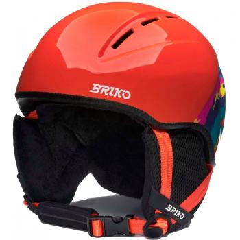 Casco Briko Makalu Graphik rosso per bambini