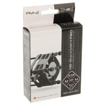 Noiseblocker BlackSilentPro PM-2 Computer case Fan 4 cm Black  ITR-PM-2 Noiseblo