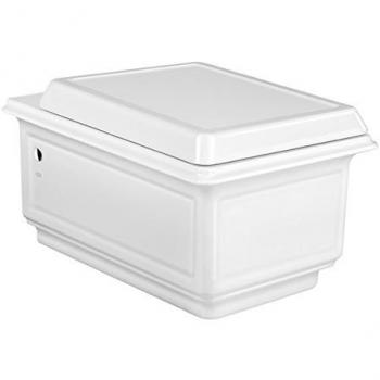 Gessi Eleganza WC a muro con sedile bianco