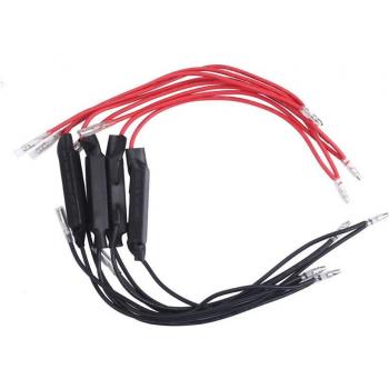4 Uds adaptadores de señal de giro LED para motocicleta 12V