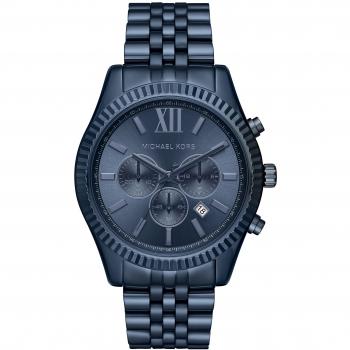 Michael Kors Lexington Marineblauw Chrono Met Zonne