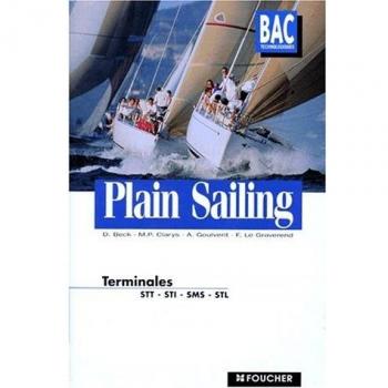 Plain sailing anglais, Terminale STT