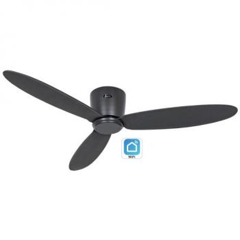 CasaFan Eco Plano II Ventilatore da soffitto intelligente, Ø 132 cm, grigio, DC