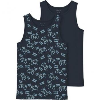 Name It Unterhemd NKMTANK TOP 2P Saphir NOOS