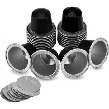 100 Nespresso-Compatible Refillable Coffee Capsules