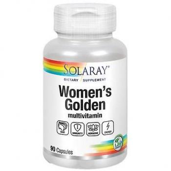 Oro Femenino Multi-Vita-Min Solaray 90 Caps