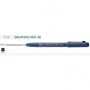 Kuretake ZIG Manga Drawing Pen – Graphic Scriptliner, Black Ink, Waterproof