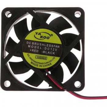 Ventilateur de processeur 6015, DC 12V, 2 broches, 60x60x15mm