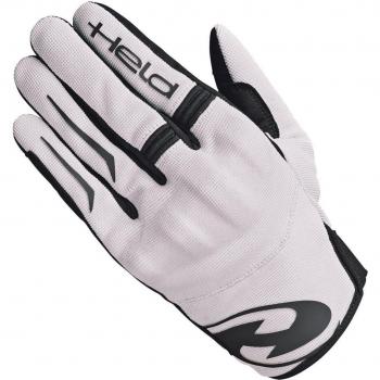 Taskala Schwarz‑Graue Mesh‑Motorradhandschuhe Herren, Größe S/M