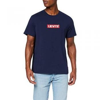 Tee-shirt Levi's Boxtab, Homme, Bleu, XX-Small