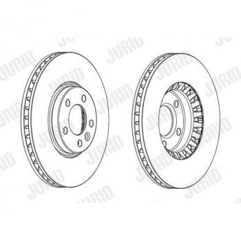 Dischi freno JURID 562739JC-1