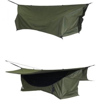 Safari Green Camping Hammock & Tarp with Mosquito Net (Japan)