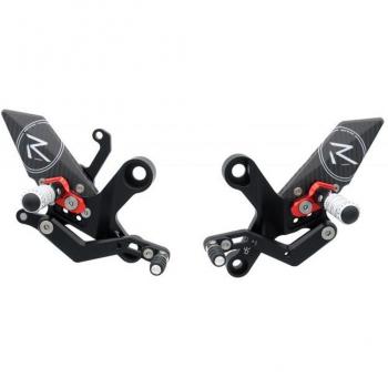Pedane Lightech R Version per Triumph Daytona 675 2013-2021