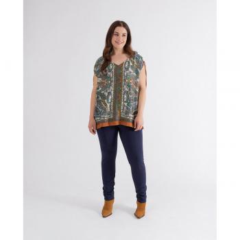 Leggings OctoCrema Mujer con Bolsillos de Cremallera
