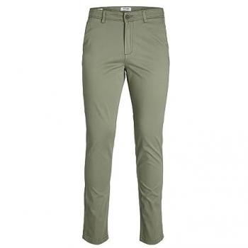 Navy Green Marco Bowie's Slim Trousers