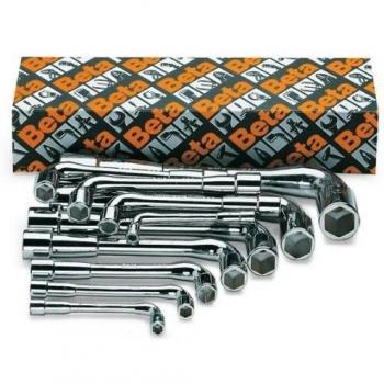Beta Tools 933/S17 17-Piece Offset Hex Socket Wrench Set
