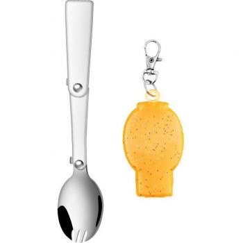 Edelstahl Spork für unterwegs