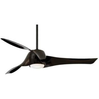 Artemis Black LED Ceiling Fan by Beacon with Remote