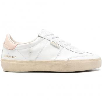 Golden Goose Women's White Flat Sole Sneakers