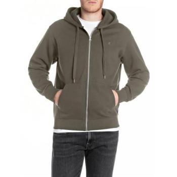 Replay M3105 Men’s 3XL Mud Green Full‑Zip Sweater