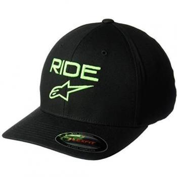 Alpinestars Herren Helmkappe Ride 2.0 in Schwarz und Grün – Größe LXL (1019‑81114)
