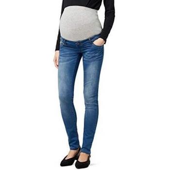 MAMALICIOUS Noos‑Slim Jeans Damen – Modell Mlfifty 002 – Mittelblau – EU 34W 32L