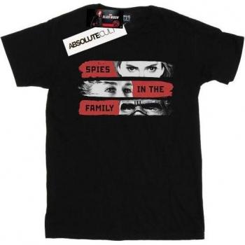Marvel Men's Black Widow Movie Spies In The Family T-Shirt L black