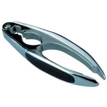 Apollo Nutcracker in Chrome Finish, 16cm