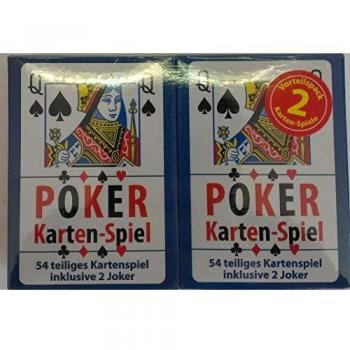 Spielkartensatz 1779 Poker – 2x54 Blatt, 2 Joker enthalten