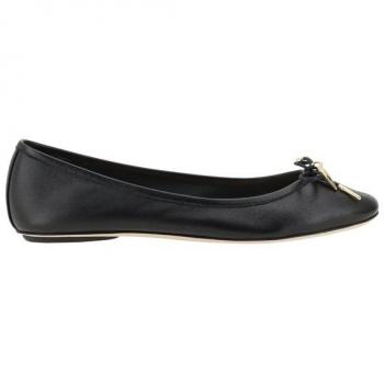 Iris Black Leather Ballerinas by Chloe – Size 7 US (EU 37)