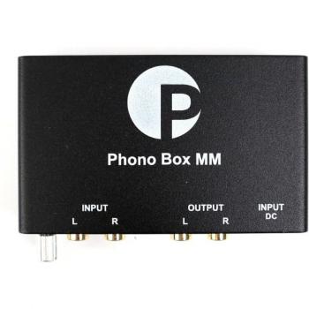 Pro-Ject Phono Box MM Black Pre Amplifier