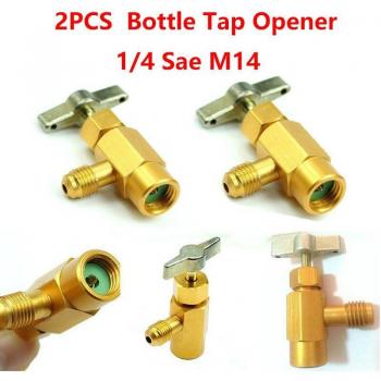 Set de Adaptación ¼ R‑134a con Ventilador de Botella y Abre-Grifo