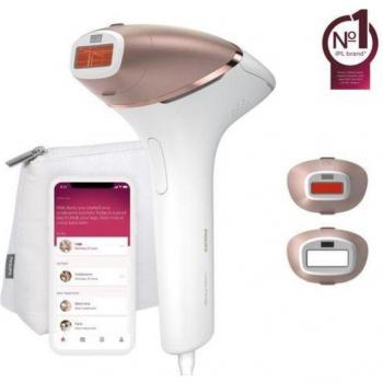 Philips Lumea Prestige BRI945/00 Epilatore a Luce Pulsata Intensa (IPL) Rosa/Bianco